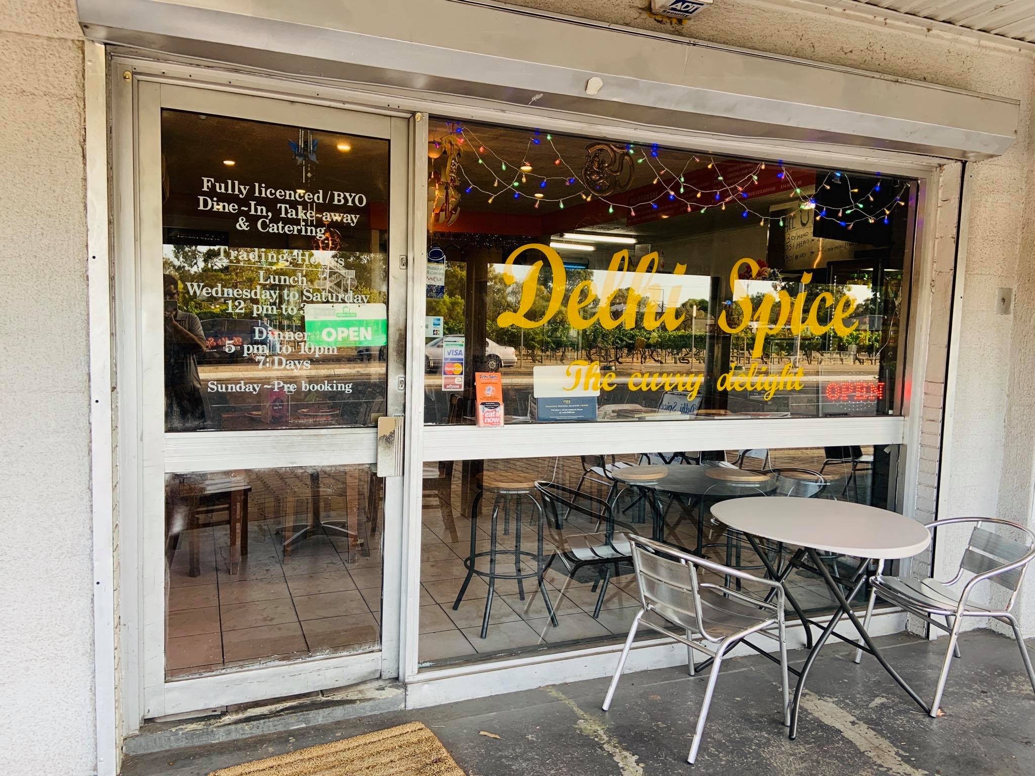 Delhi Spice Indian Restaurant Ambient Menu