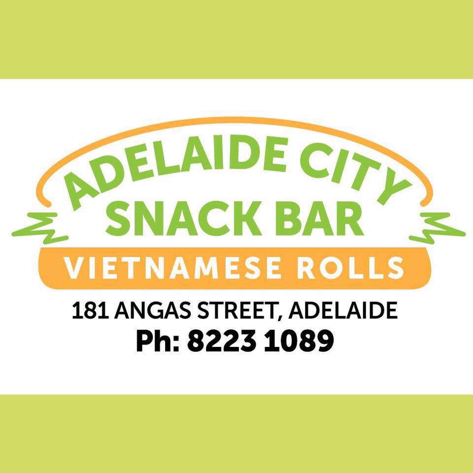Adelaide City Snack Bar Ambient Menu