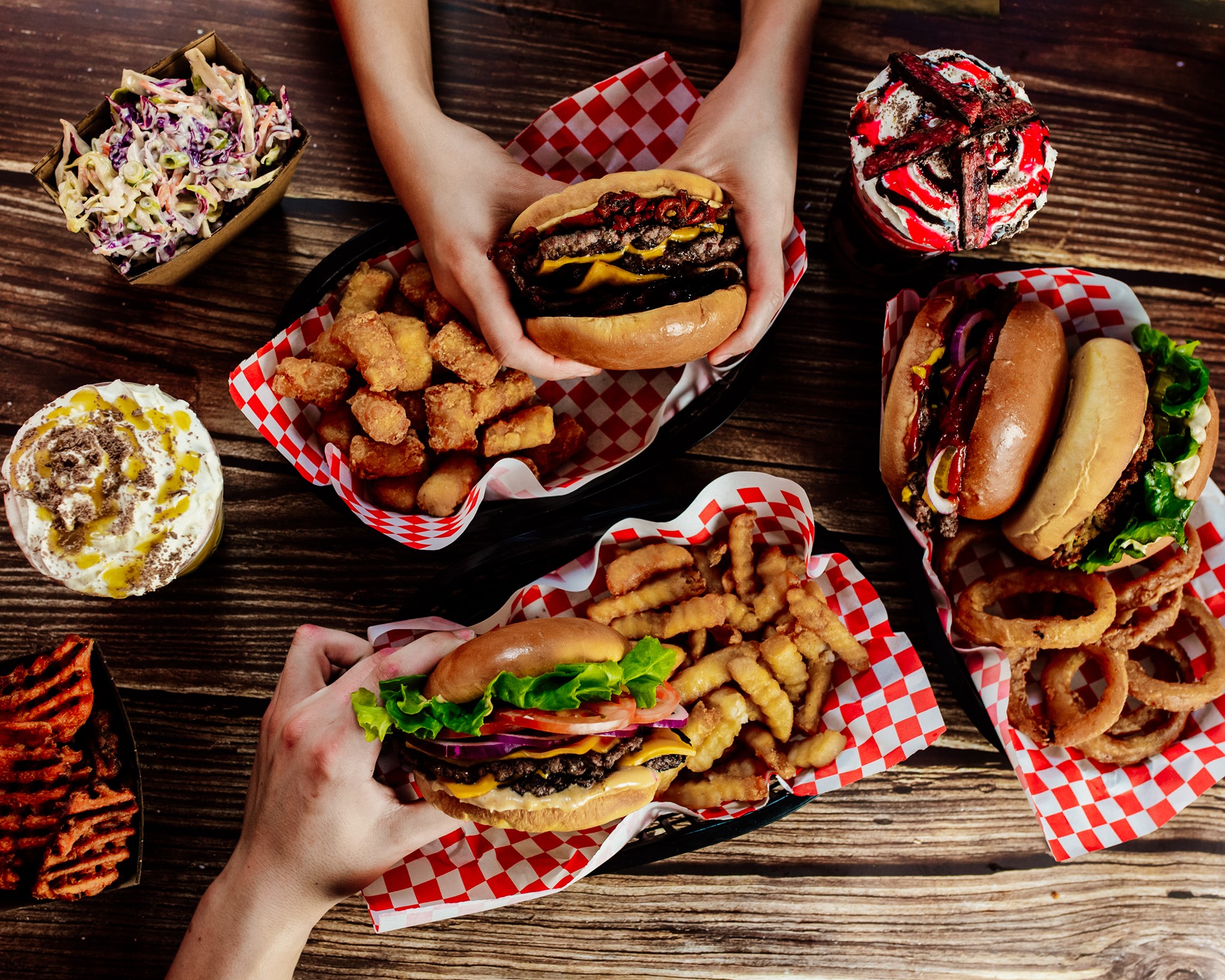 Beefcakes and Shakes Ambient Menu