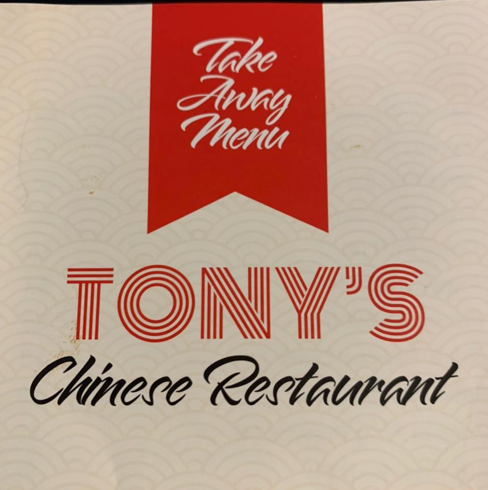 Tony's Chinese Restaurant Ambient Menu