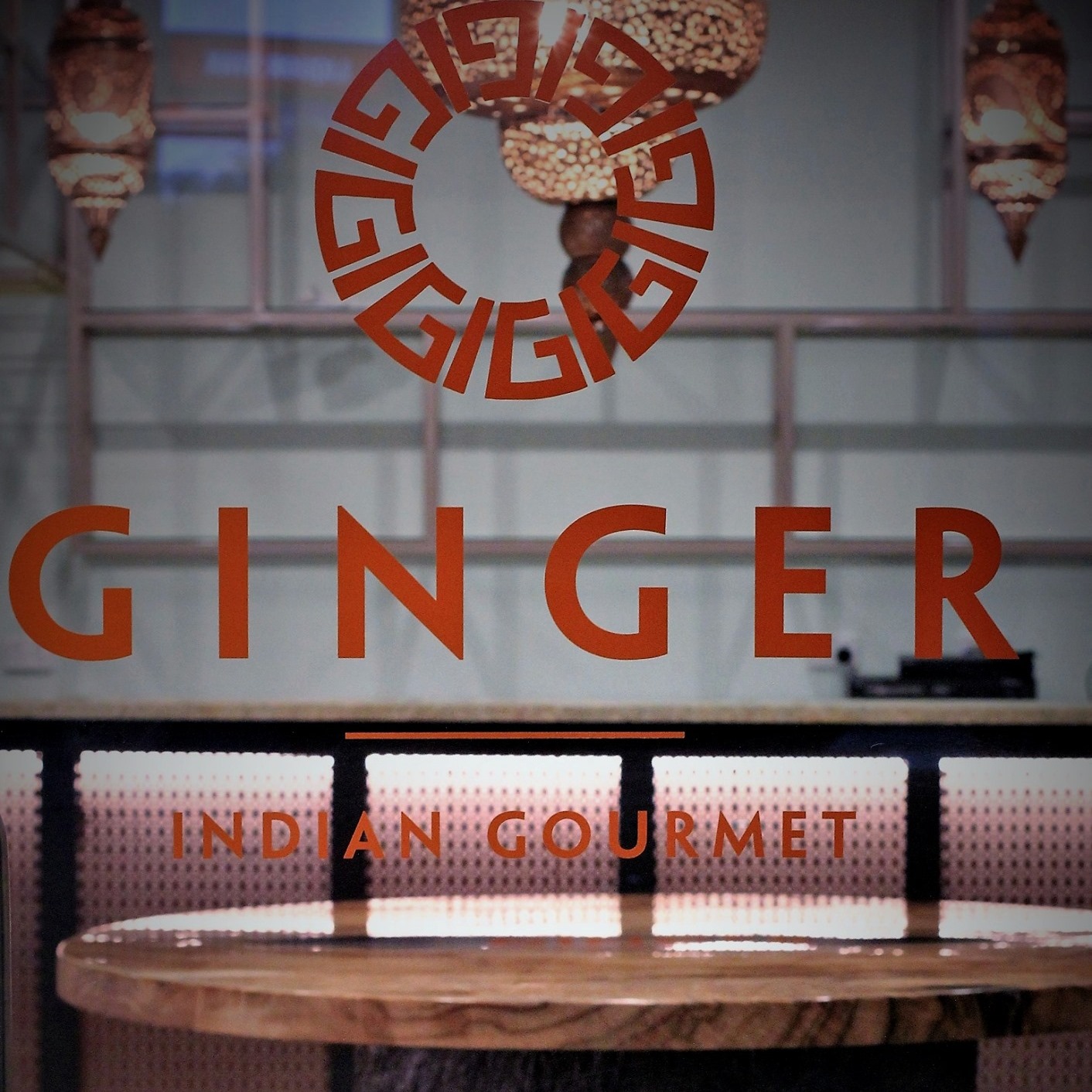 Ginger Indian Gourmet Ambient Menu