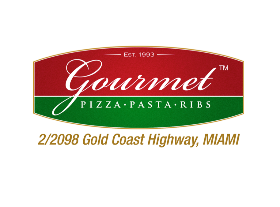 Gourmet Pizza & Pasta Ribs Miami Ambient Menu