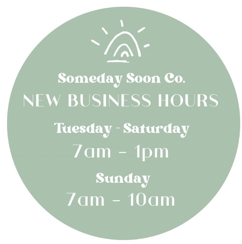 Someday Soon Co (Sublime Coffee) Ambient Menu