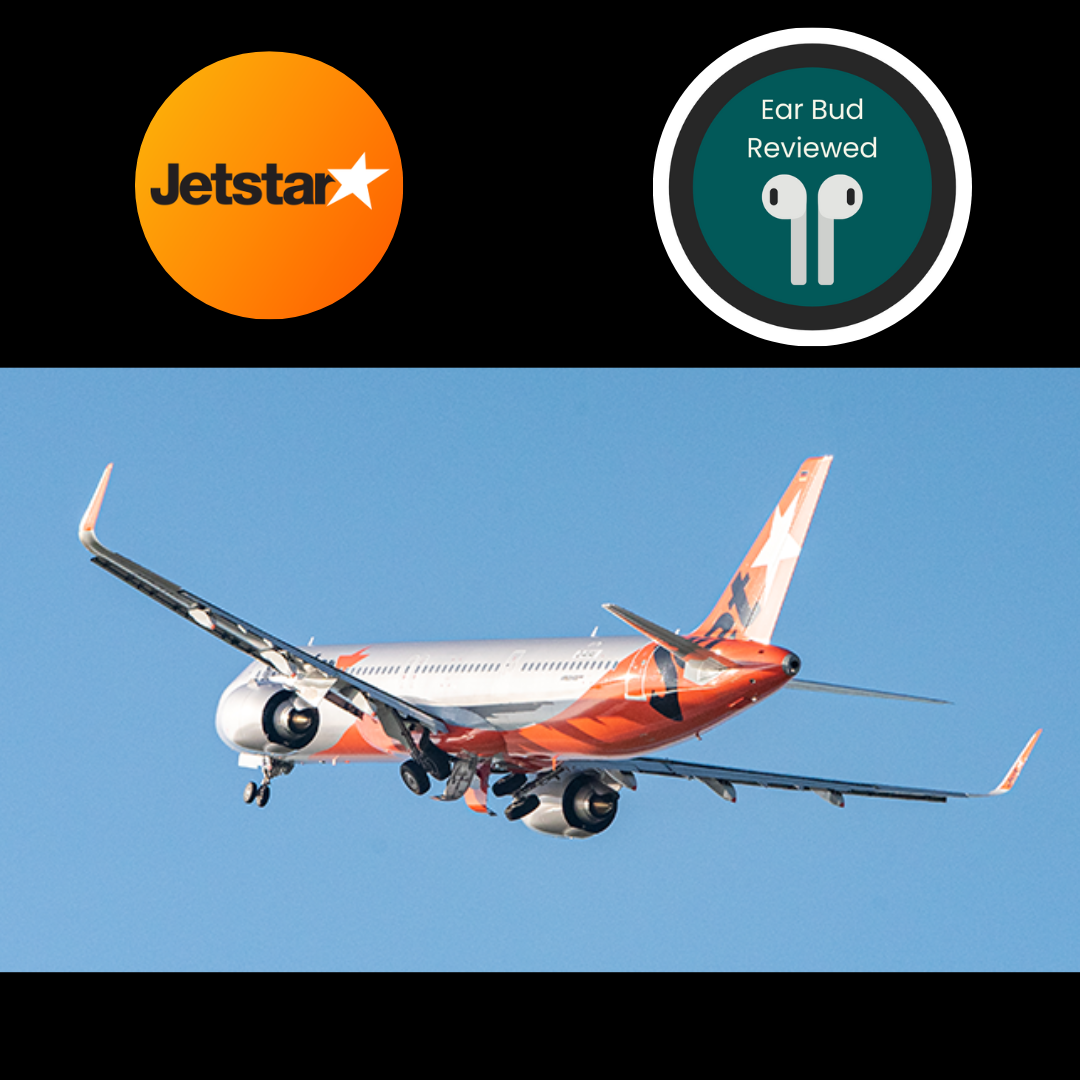 Ear Bud Q Tip !!! Jetstar flight to Sunny Coast Ambient Menu